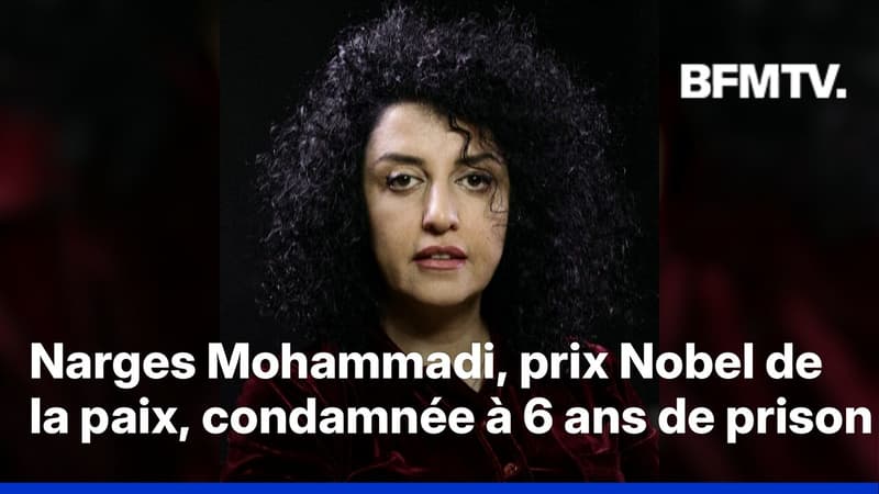 En Iran, Narges Mohammadi, prix Nobel de la paix, vient d’être condamnée à six ans de prison