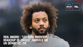 Real Madrid : "Les gens inventent beaucoup de choses", Marcelo nie un départ cet été