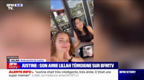 "Justine était très intelligente, très drôle": le témoignage de Lillah, une amie de la jeune femme tuée à Brive