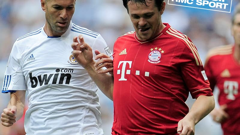Zinedine Zidane et Willy Sagnol
