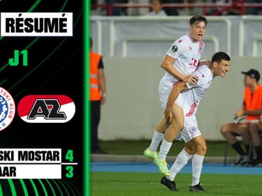 Résumé : Zrinjski Mostar 4-3 Alkmaar - Conference League (1ère journée)
