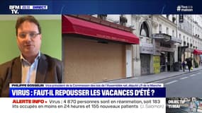 Philippe Gosselin (LR) propose de décaler les vacances d'été pour une rentrée "à la mi-septembre"