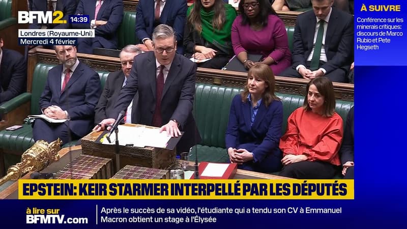 Affaire Epstein: Keir Starmer "regrette" d'avoir nommé Peter Mandelson, ambassadeur aux États-Unis