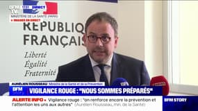 Aurélien Rousseau, ministre de la Santé sur la canicule: "Les messages de prévention ne sont pas faits pour inquiéter"