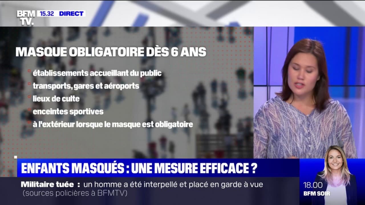 le port du masque obligatoire dès 6 ans dans certains lieux publics à partir de lundi le port du masque obligatoire dès 6 ans dans certains lieux publics à partir de lundi