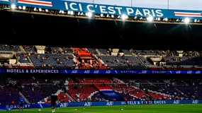 Le Parc des Princes avant le match entre le PSG et Montpellier, le 23 août 2024.