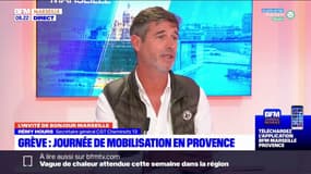 Rémy Hours, secrétaire général CGT Cheminots 13, rappelle que le syndicat à souhaité une mobilisation générale