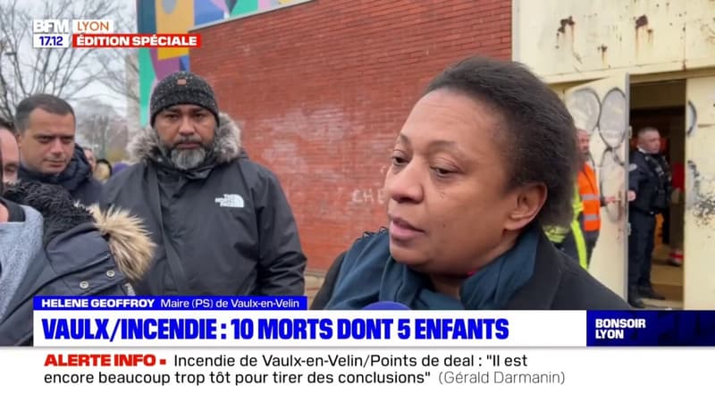Incendie mortel à Vaulx-en-Velin: la mairie va mettre en place des accompagnements pour les sinistrés