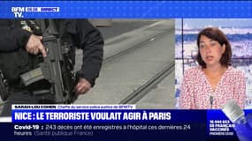 Attentat à la basilique Notre-Dame de Nice: le terroriste voulait agir à Paris
