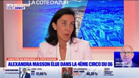 Alpes-Maritimes: Alexandra Masson (RN) donne ses priorités au niveau local après son élection comme députée