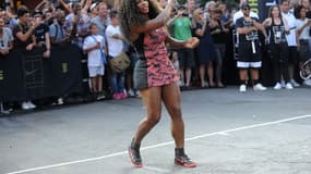 Serena Williams en démonstration dans les rues de New York