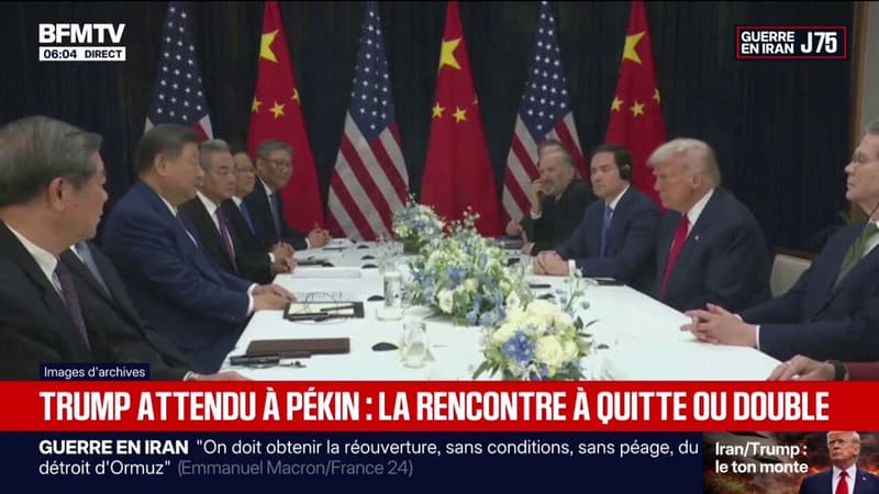 La question du Moyen-Orient au coeur de la visite de Donald Trump en Chine