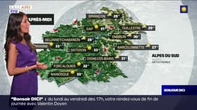 ☀ Météo Alpes du Sud: du soleil et des températures au-dessus des normales de saison, jusqu'à 33°C à Sisteron