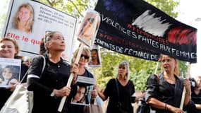 Des militantes dénonçant les violences faites aux femmes, le 3 septembre dernier à Paris. (Photo d'illustration)