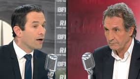 Benoît Hamon sur BFMTV et RMC mercredi matin.