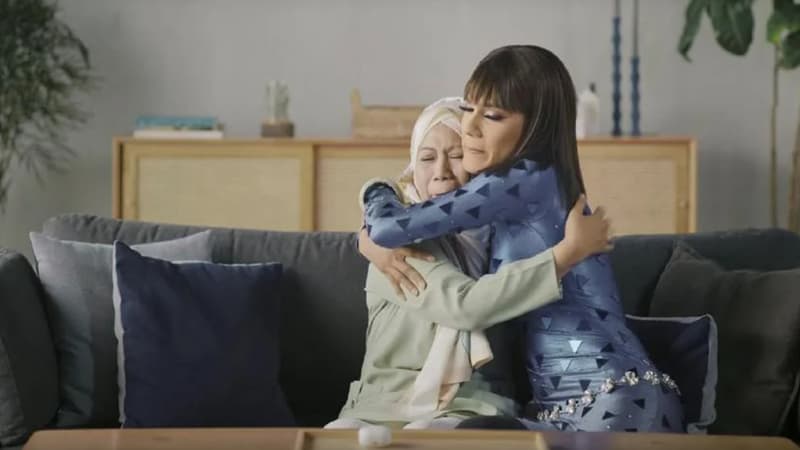 La publicité diffusée par Samsung à Singapour