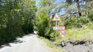 Le village du Vernet où a disparu le petit Emile.