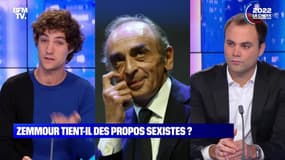 Le match du dimanche soir: Zemmour tient-il des propos sexistes ?