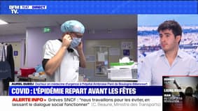 "Comme chaque année, c'est la guerre aux urgences" selon Aurel Guedj, urgentiste à l'hôpital Ambroise-Paré de l'AP-HP