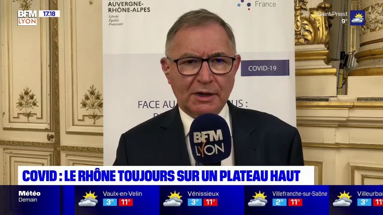 Covid-19: Jean-Yves Grall, directeur de l'ARS Auvergne-Rhône-Alpes ...