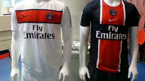 Les maillots officiels du PSG pour la saison 2011-2012