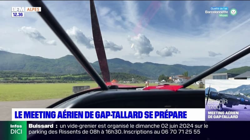 Près de 50.000 attendues: la 3e édition du meeting aérien Gap-Tallard se prépare
