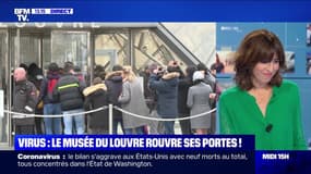 Coronavirus: Le musée du Louvre rouvre ses portes ! - 04/03
