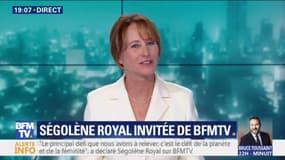 Ségolène Royale: "Je peux exister sans être toujours qualifiée d'ex de François Hollande"