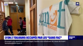 Lyon 2 toujours occupée par les "sans fac"