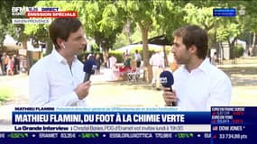 Mathieu Flamini, du foot à la chimie verte