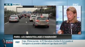 Les bouchons augmentent de façon alarmante en Ile de France
