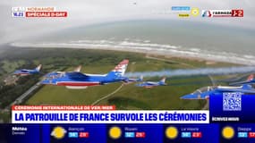 D-Day: la patrouille de France a survolé une partie des plages du débarquement