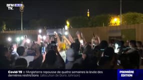 Nouveau rassemblement au jardin des Tuileries à Paris lundi soir