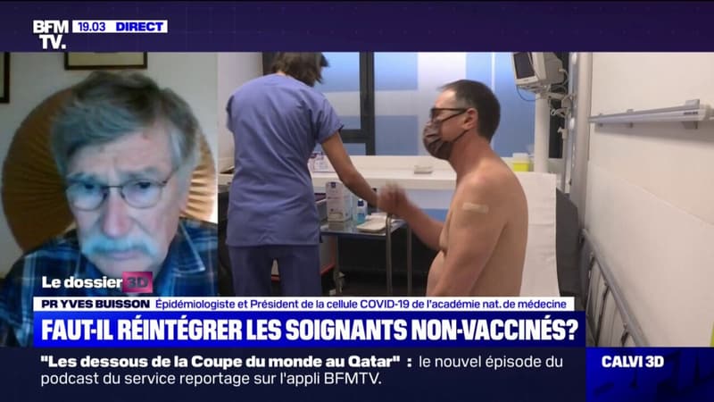Covid-19: pour le Pr Yves Buisson, les soignants qui refusent la vaccination "n'ont pas leur place à l'hôpital"