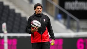 Karim Ghezal, coach du LOU, le 25 octobre 2025 face à La Rochelle 