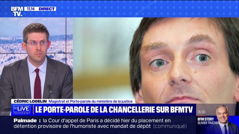 "Il y a une coordination entre l'autorité judicaire, l'administration pénitentiaire et les personnels de santé", explique Cédric Logelin, porte-parole du ministère de la Justice