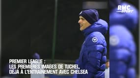 Premier League : Les premières images de Tuchel, déjà à l’entraînement avec Chelsea