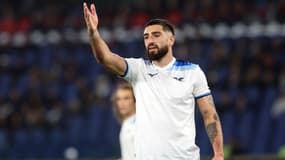 Samuel Gigot lors d'un match de la Lazio en janvier 2025