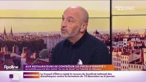 On peut tout dire sur RMC : Aux restaurateurs de contrôler le sîèces d'identité ? - 23/12