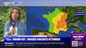 Vigilance orange: Besançon (Doubs) se prépare aux violents orages attendus ce mardi