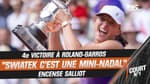 Roland-Garros: 4e victoire de Swiatek "c'est une mini-Nadal" encense Salliot 