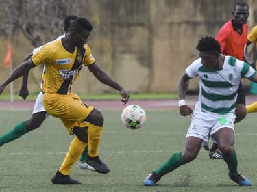 Willy Braciano Ta Bi du temps où il évoluait sous les couleurs de l'ASEC Mimosas, en 2018