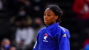 Priscilla Gneto avec l'équipe de France de judo.