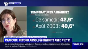 À Biarritz, la température est passée de 42°C à 28°C en 15 minutes