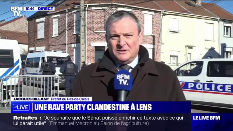 Rave-party à Lens: le préfet dénonce un rassemblement 