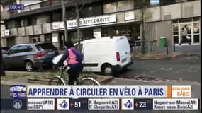 Des cours pour apprendre à circuler à vélo à Paris