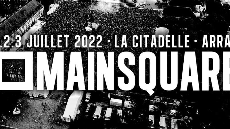 Une banderole du Main Square Festival