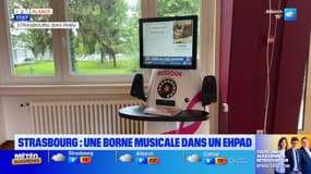Strasbourg: une borne musicale dans un Ehpad