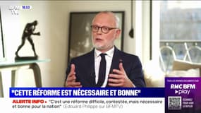 Édouard Philippe: "La réforme des retraites est importante, difficile, contestée mais nécessaire"