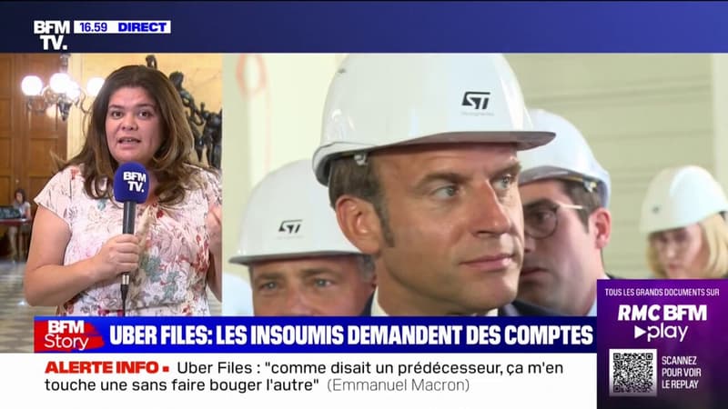 Raquel Garrido sur les Uber files: Emmanuel Macron a 